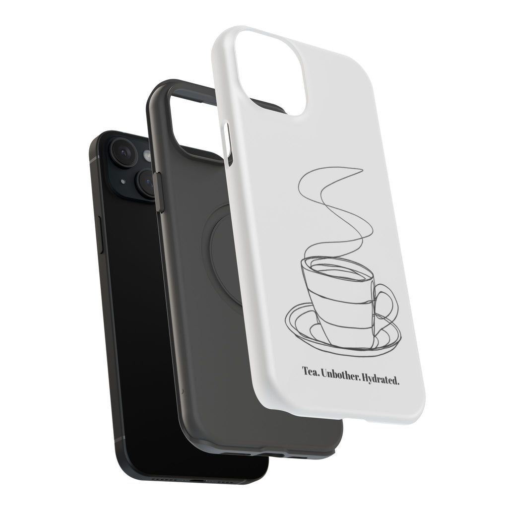 Tea Unbothered Hydrated Phone Case — Impact-Resistant