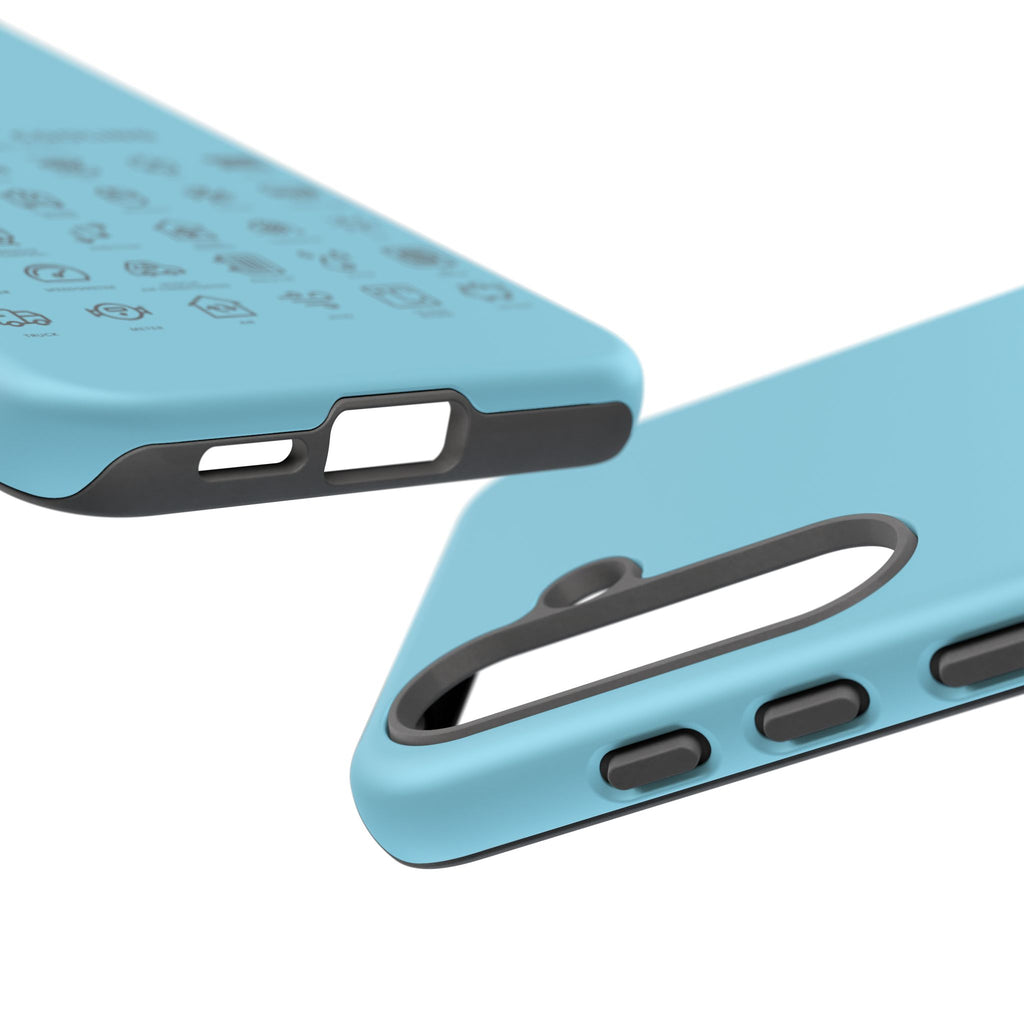 Heating and Cooling Icons Phone Case – HVAC Technician Protective Phone Cover