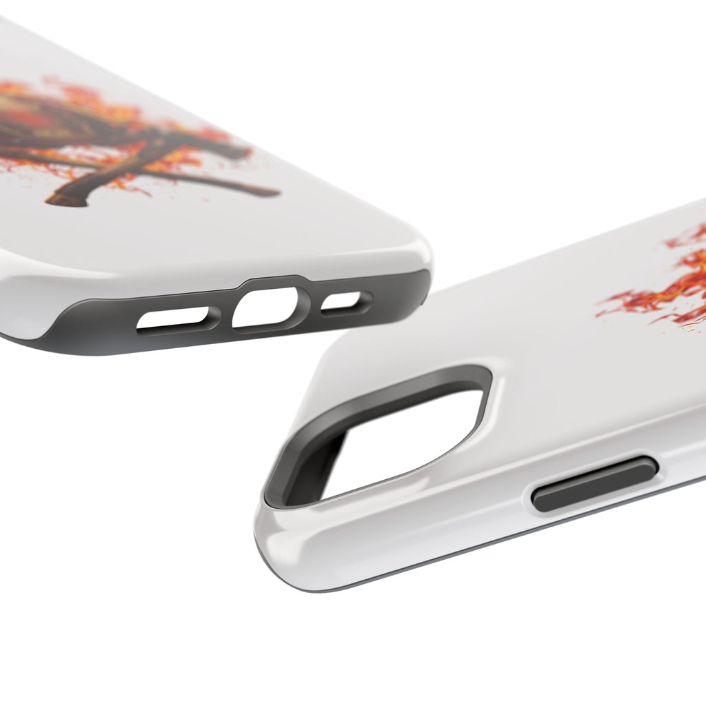 Firefighter Helmet Flames Phone Case — Station 117 Magnetic Impact-Resistant Case