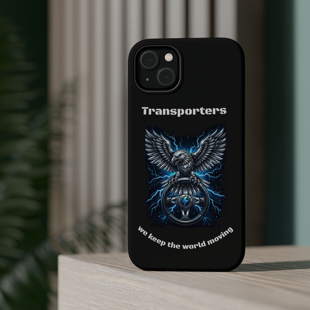 Electric Raven Magnetic Phone Case — Impact‑Resistant Protective Cover