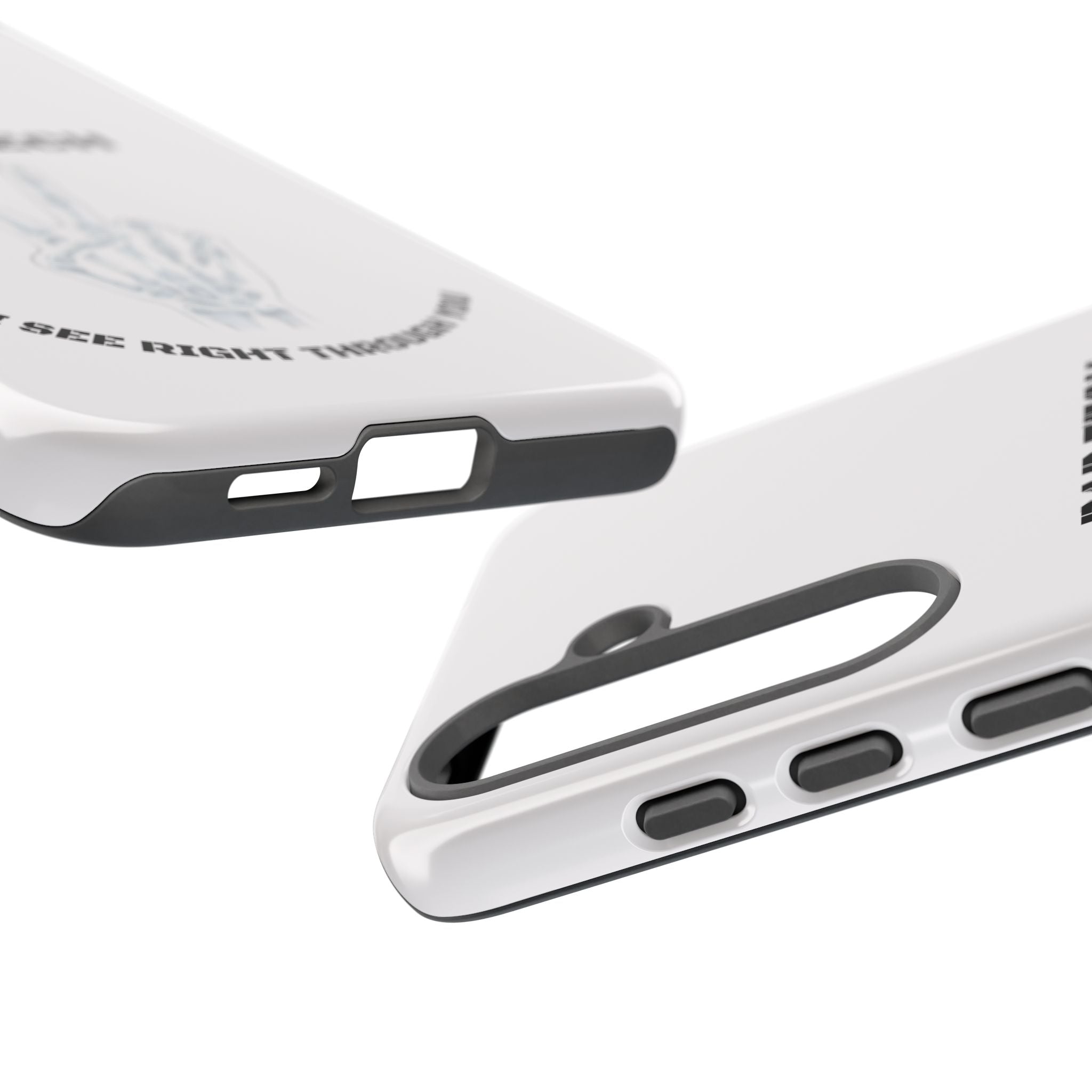 Rad Tech Phone Case — Skeleton Hand "I See Right Through You" X-ray Technician Gift