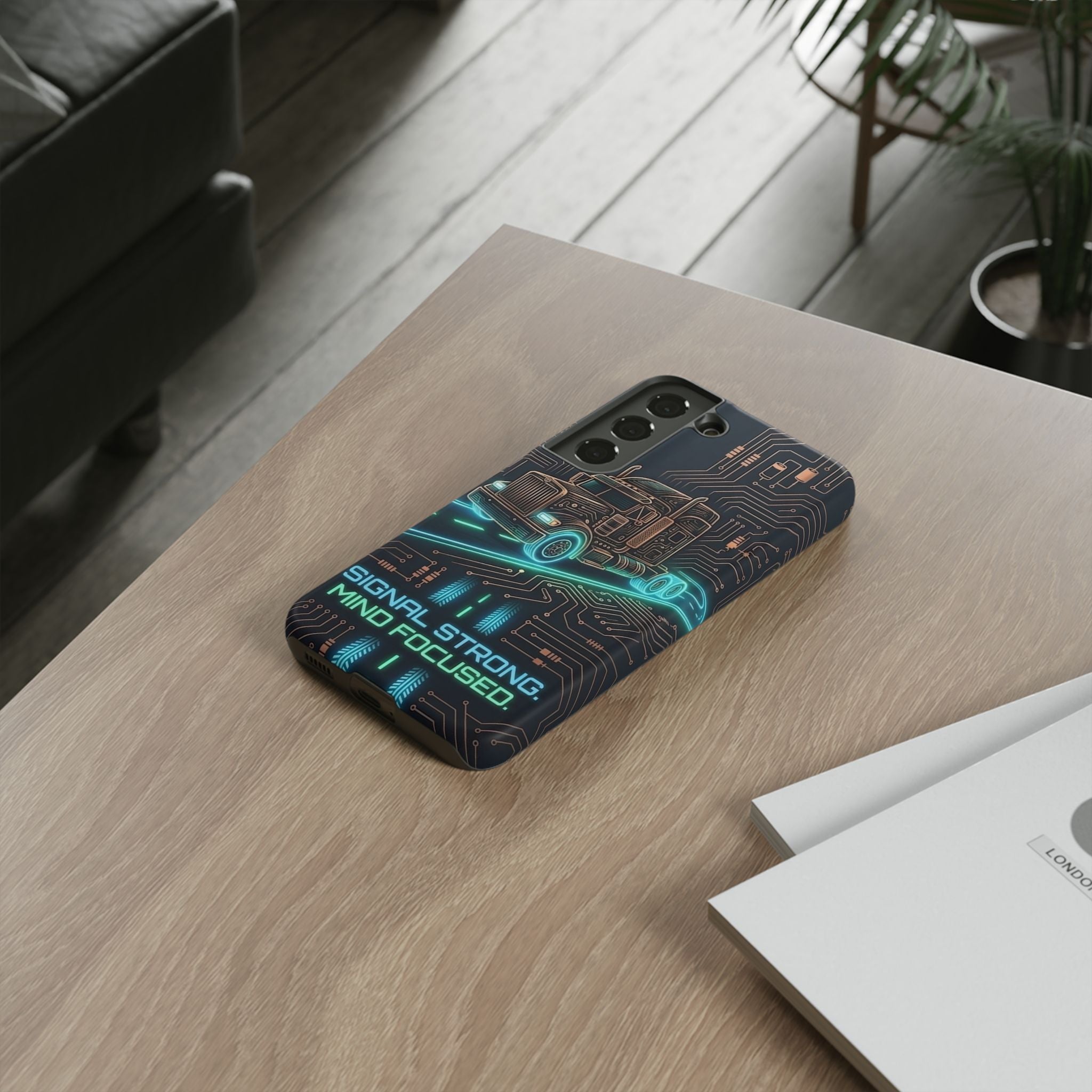 Diesel Warrior Truck Phone Case — Heavy-Duty Trucker iPhone Cover