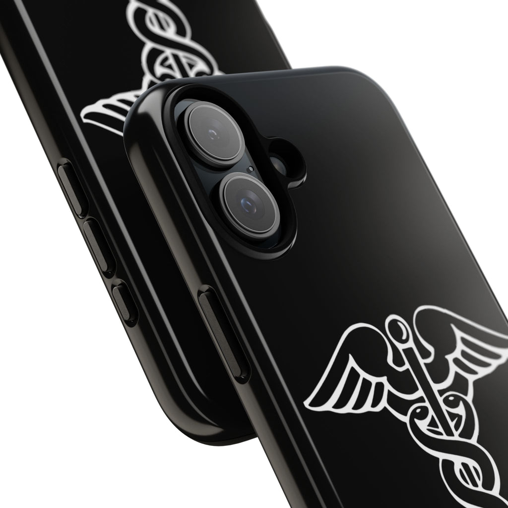 Medical Caduceus Phone Case — "Where Science Meets Compassion" Protective iPhone Cover