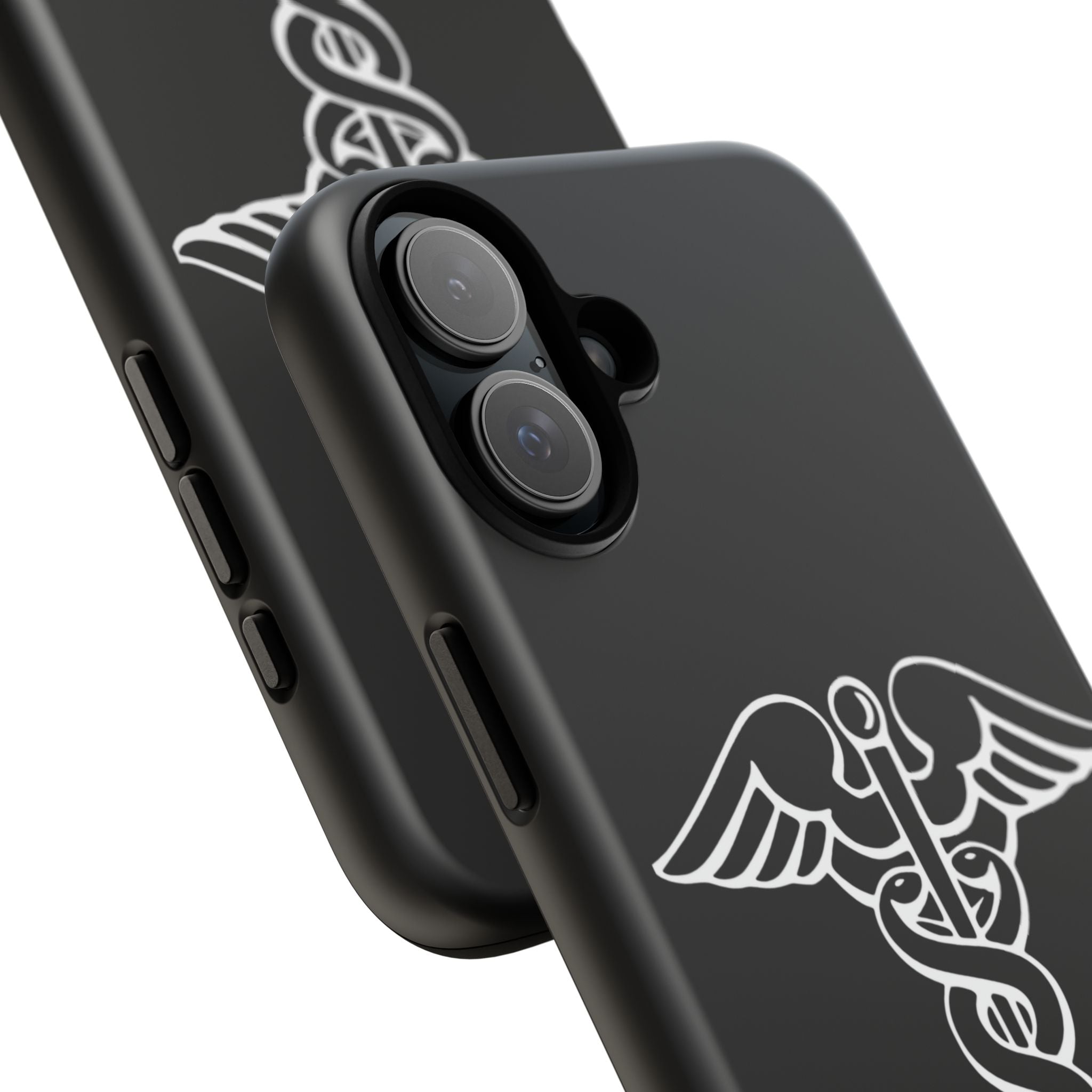 Medical Caduceus Phone Case — "Where Science Meets Compassion" Protective iPhone Cover