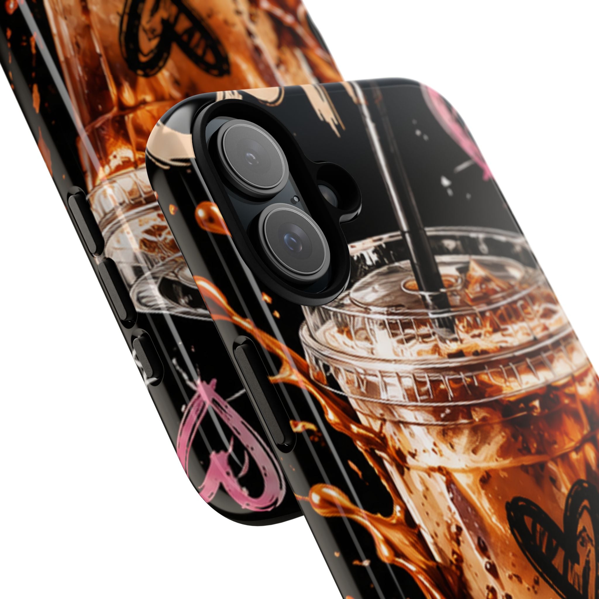 Iced Coffee Phone Case – 'Iced Coffee latte: Stylish Protective Case