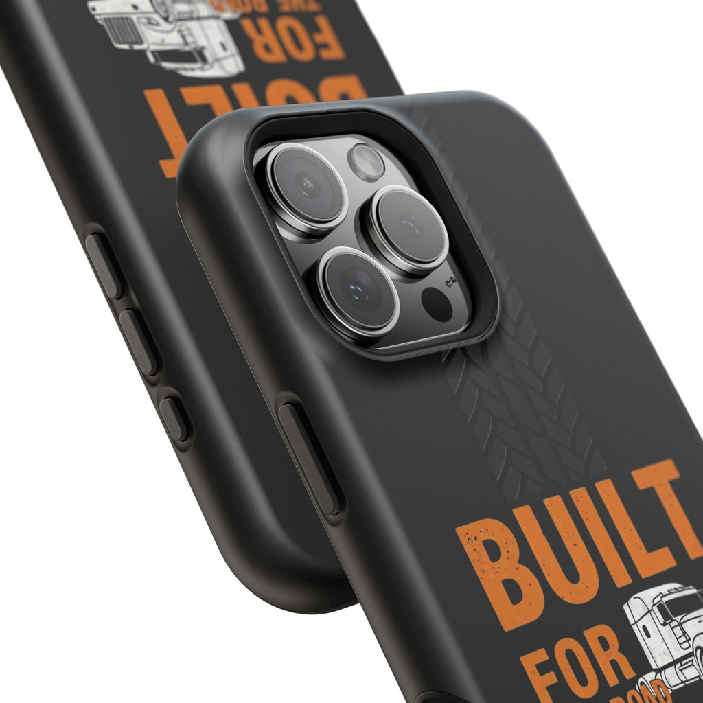 Phone Case — "Built for the Road" Truck Tire-Track Impact-Resistant Case