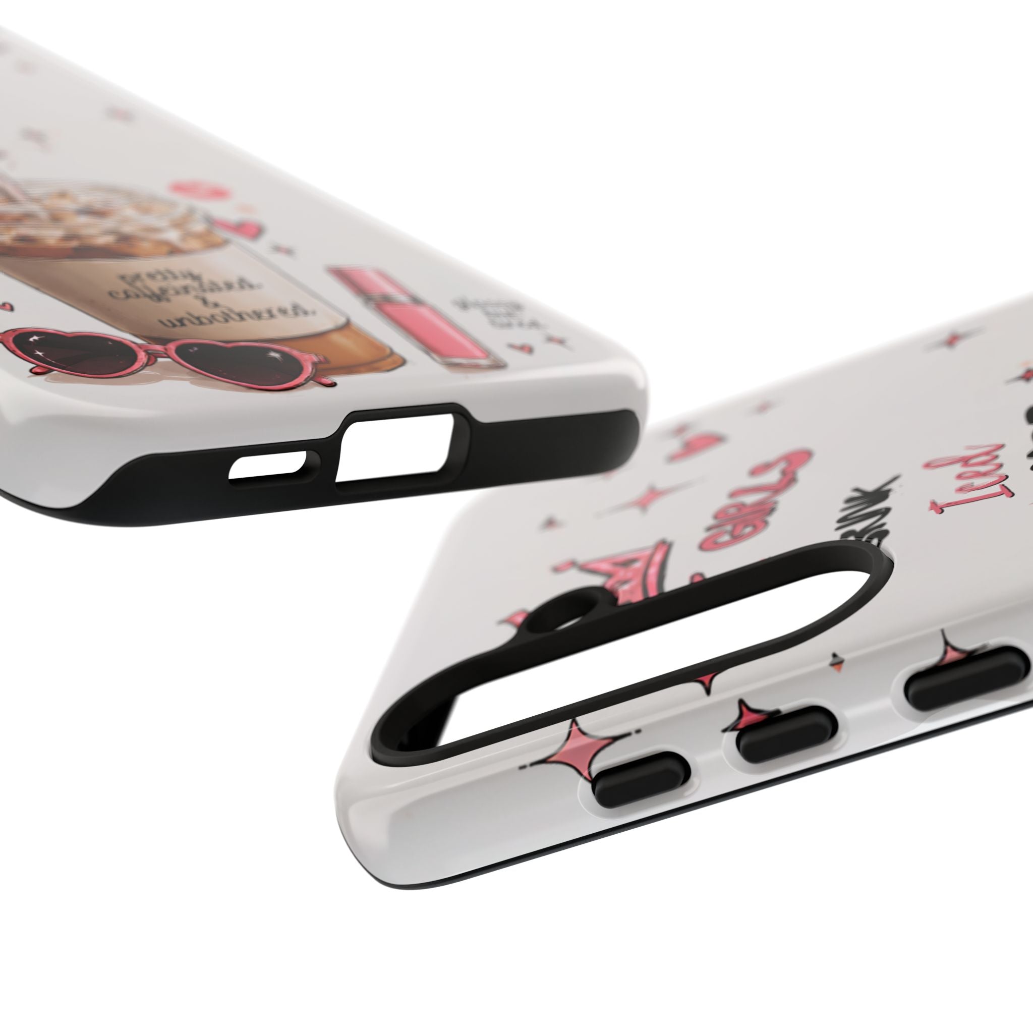 Iced Coffee Phone Case — "Hot Girls Drink Iced Coffee" Cute Girly Protective Case