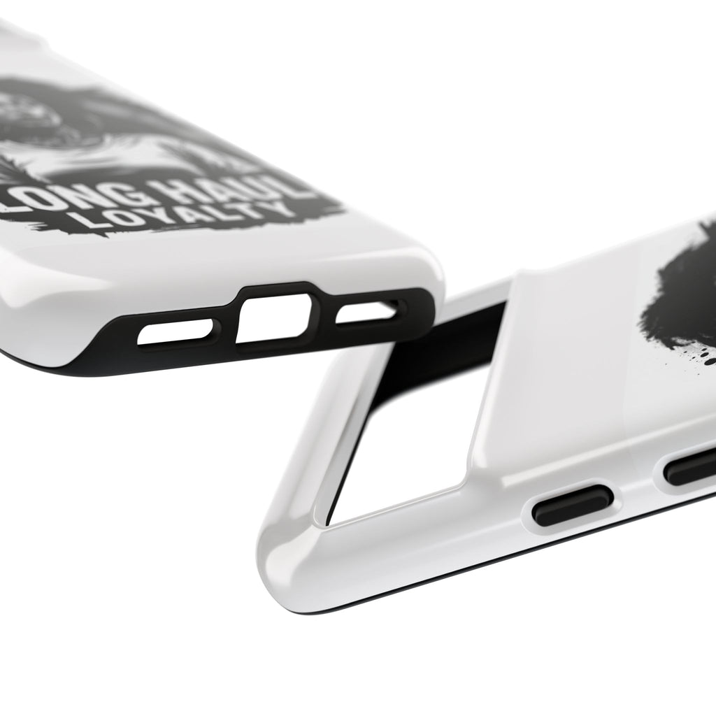 Phone Case — "Long Haul Loyalty" Black & White Portrait Protective Case