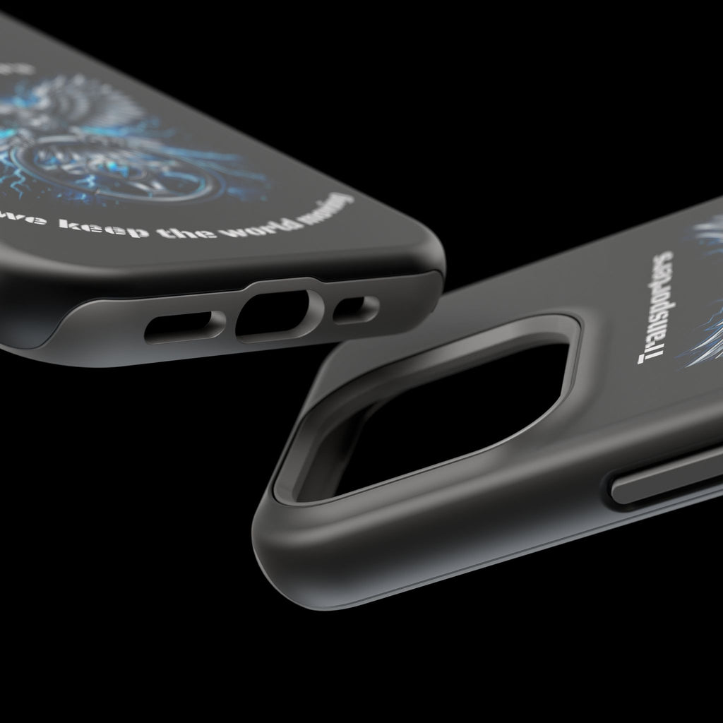 Electric Raven Magnetic Phone Case — Impact‑Resistant Protective Cover
