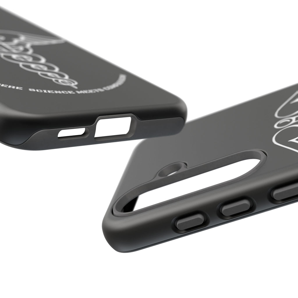 Medical Caduceus Phone Case — "Where Science Meets Compassion" Protective iPhone Cover