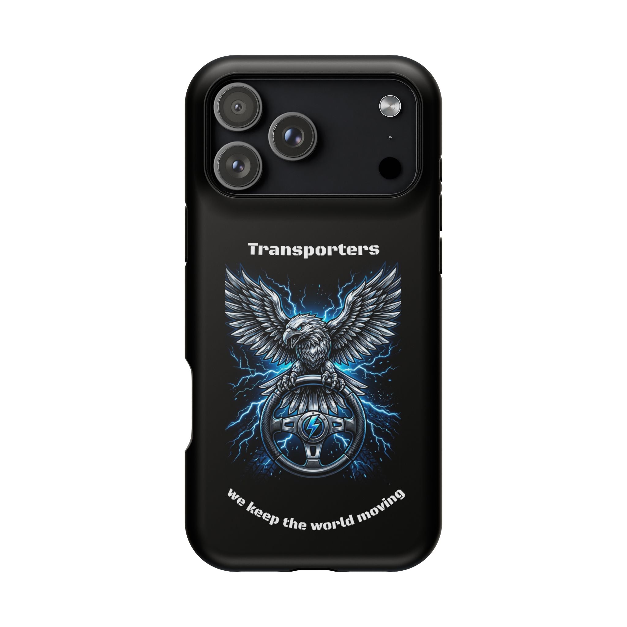 Electric Raven Magnetic Phone Case — Impact‑Resistant Protective Cover