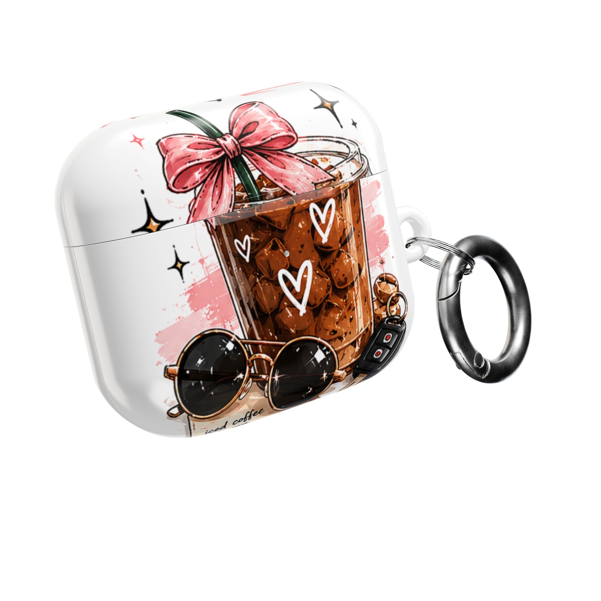 AirPod Case — Iced Coffee Is My Person Cute Graphic Protective Case
