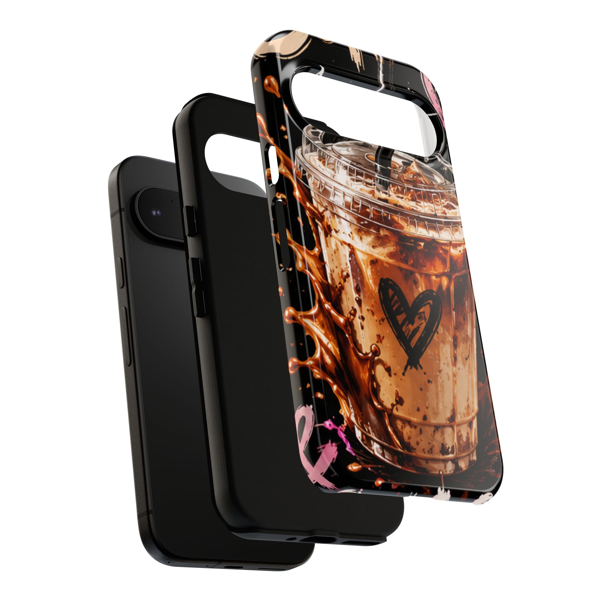 Iced Coffee Phone Case – 'Iced Coffee latte: Stylish Protective Case