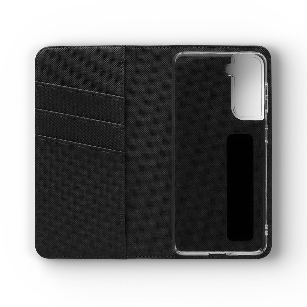 Teacher Life Flip Phone Case – Wallet Folio with Apple & Books Design