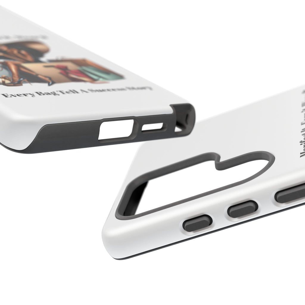 Phone Case - "Manifest It. Earn It. Wear It." Chic Shopper Design