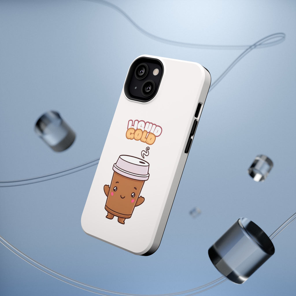 Coffee Cup Phone Case – “Liquid Gold” Cute Kawaii Espresso Impact-Resistant Case