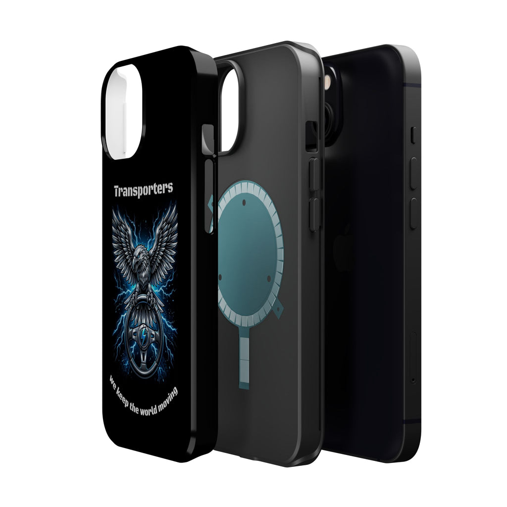 Electric Raven Magnetic Phone Case — Impact‑Resistant Protective Cover