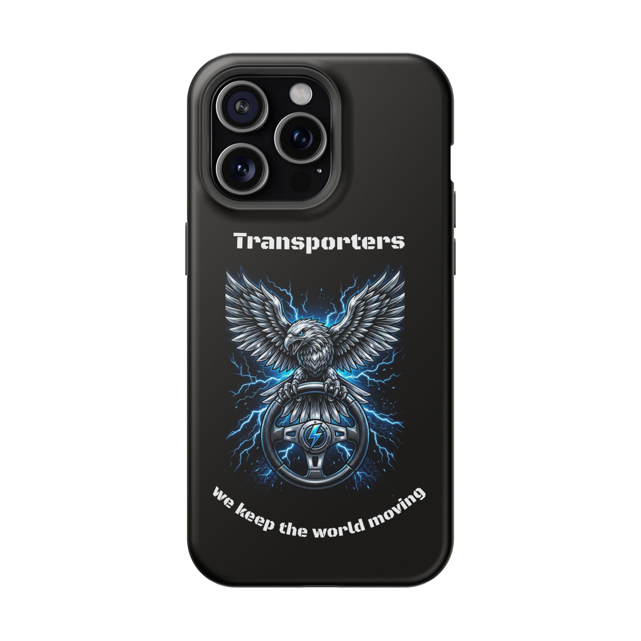 Electric Raven Magnetic Phone Case — Impact‑Resistant Protective Cover