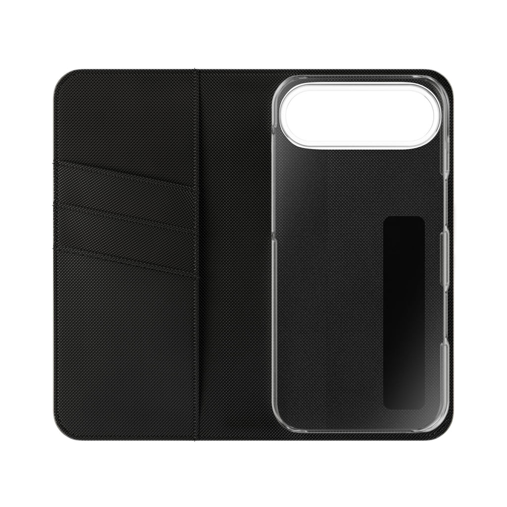 Teacher Life Flip Phone Case – Wallet Folio with Apple & Books Design