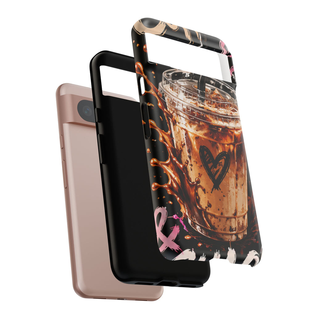 Iced Coffee Phone Case – 'Iced Coffee latte: Stylish Protective Case