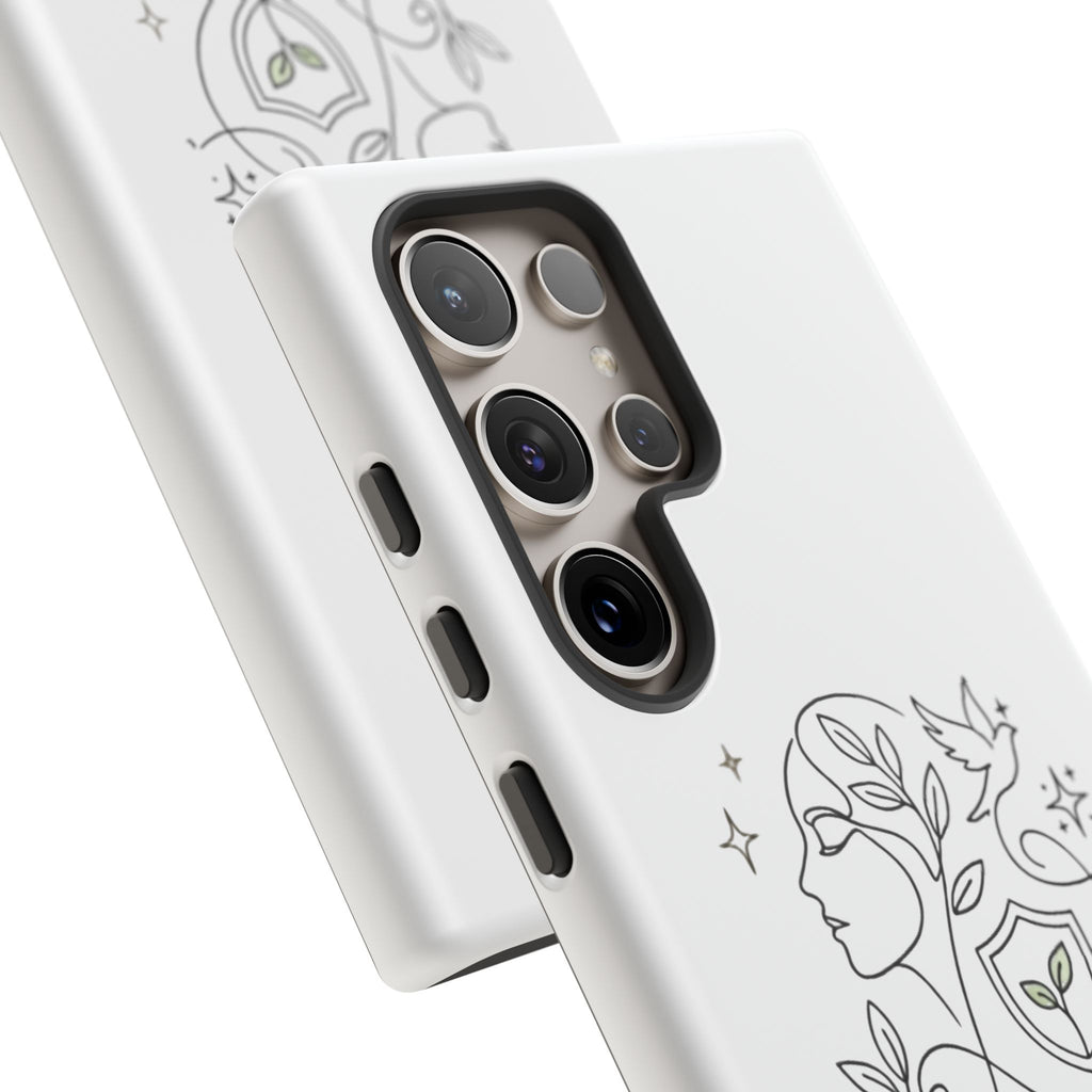 Protect Your Peace Phone Case – Minimalist Wellness iPhone Cover