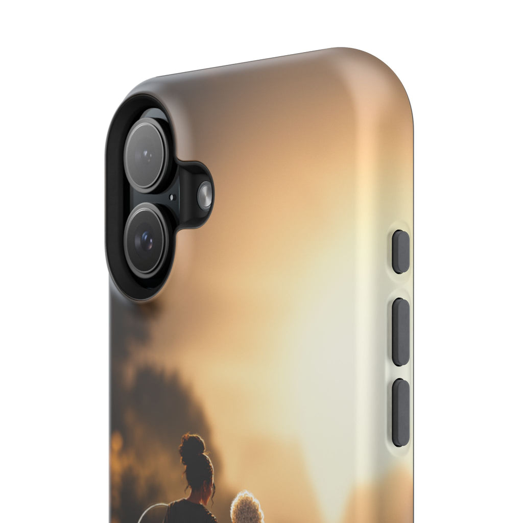 Caregiver Phone Case — Impact-Resistant Protective Case with Heart Design