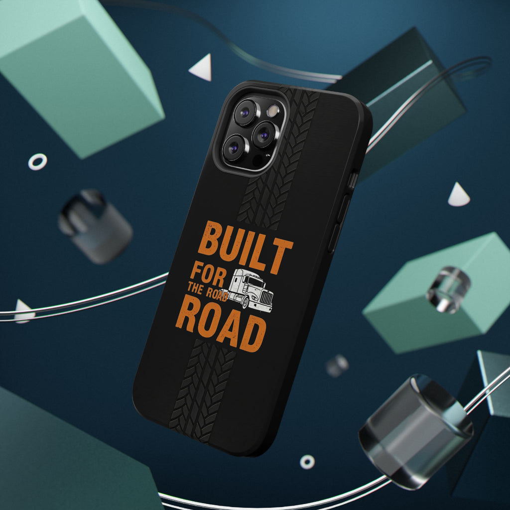 Phone Case — "Built for the Road" Truck Tire-Track Impact-Resistant Case