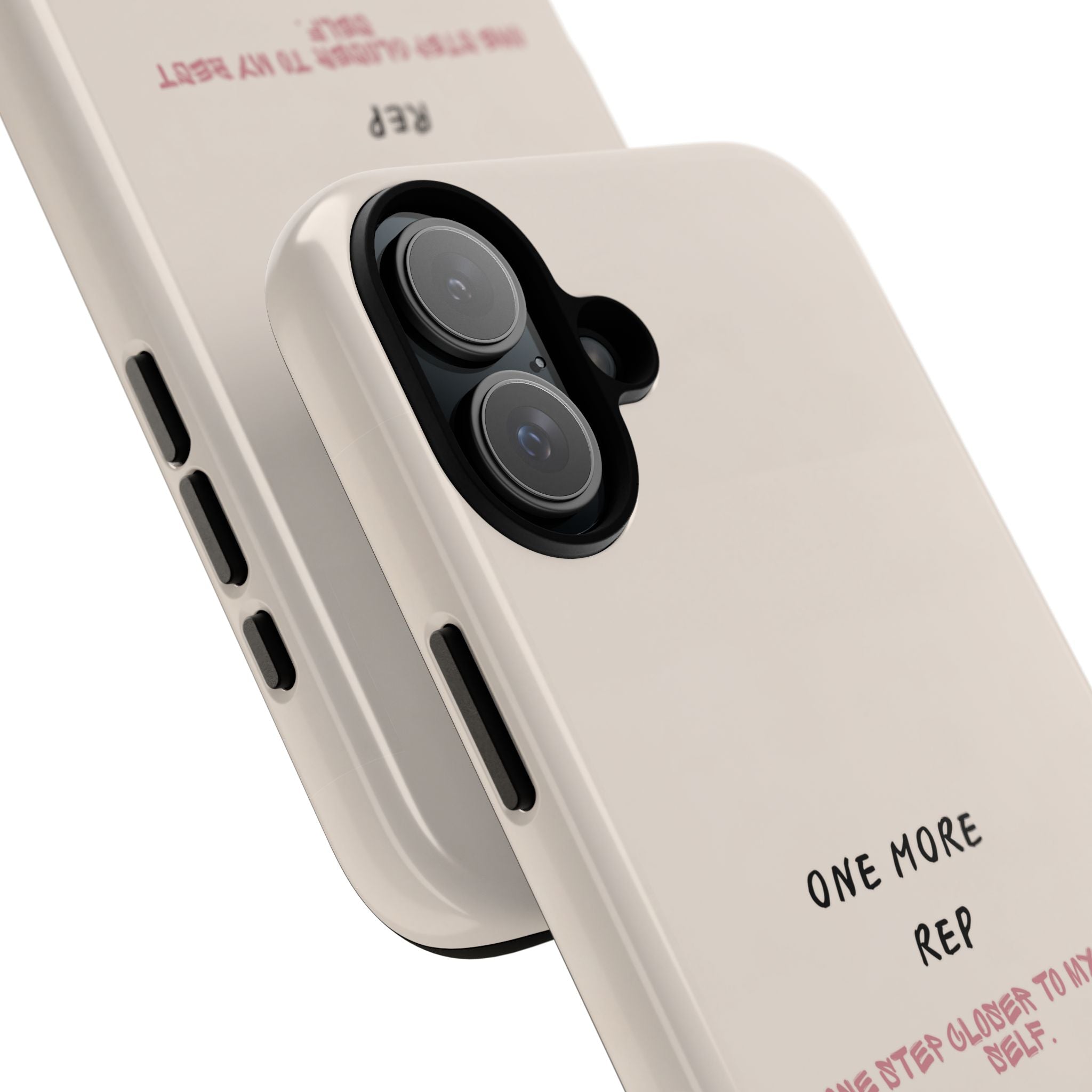Gym Phone Case — "One More Rep" Workout Duffle & Sneakers Protective Case