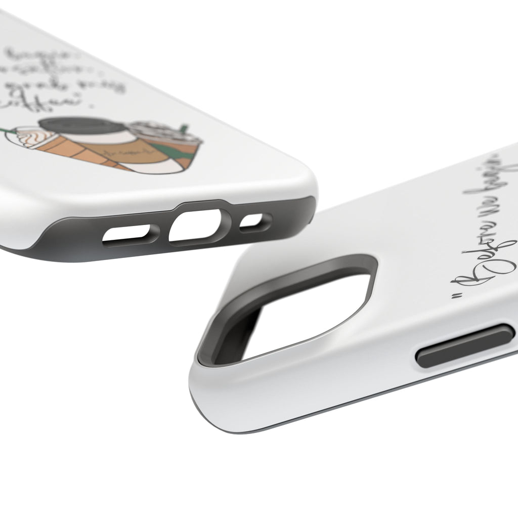 Coffee Quote Magnetic Impact-Resistant Phone Case