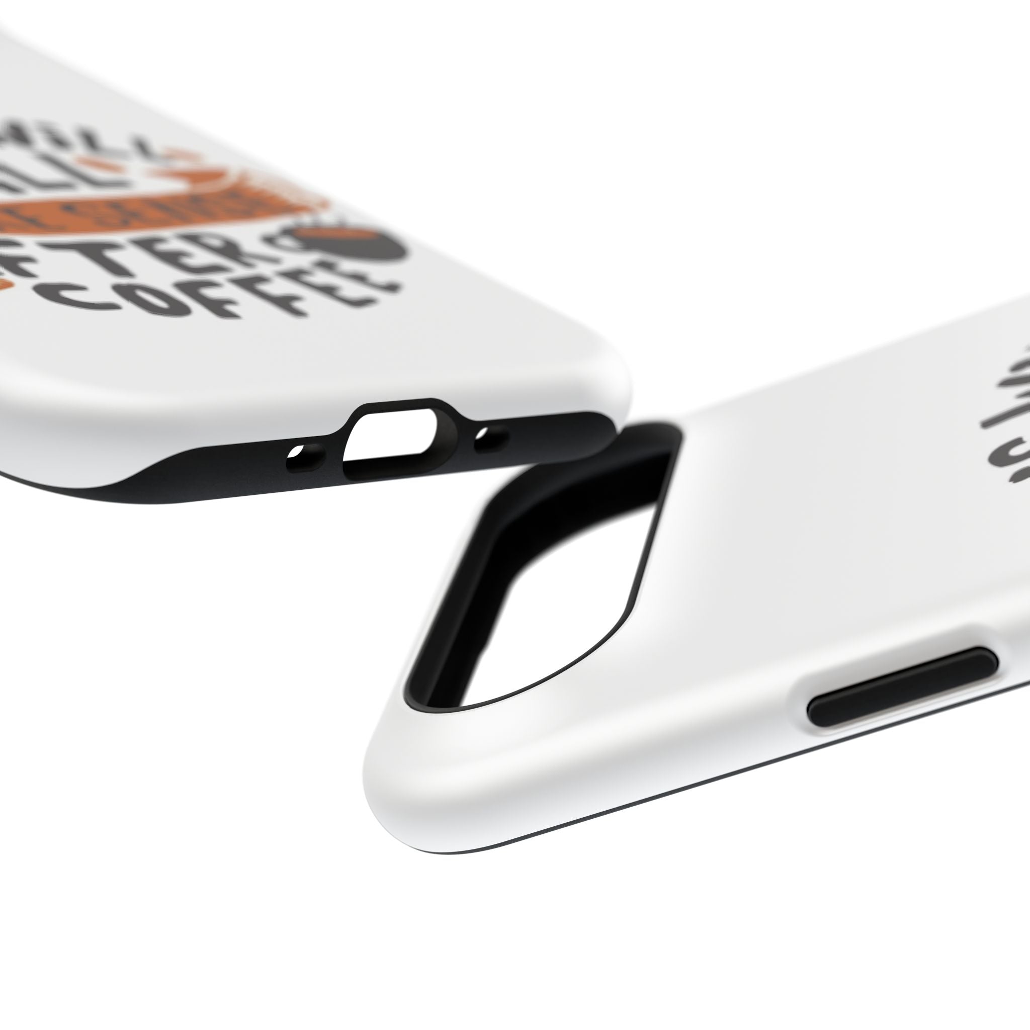 Phone Case — "This Will All Make Sense After Coffee" Impact-Resistant Phone Case