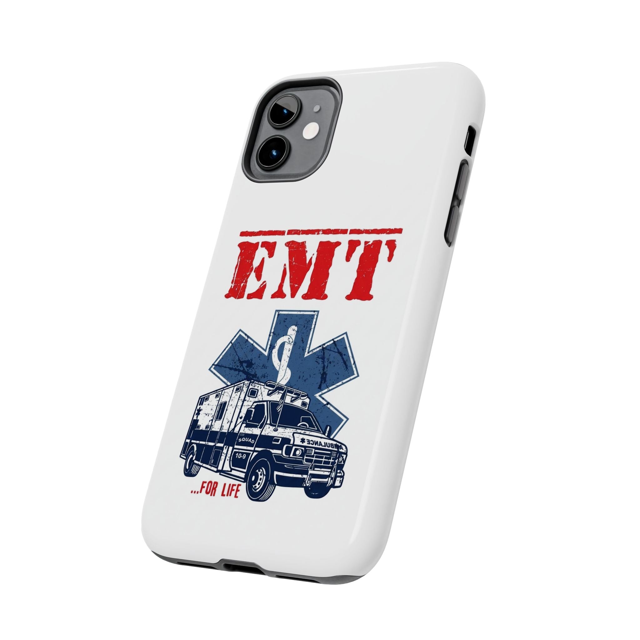 EMT ambulance graphic Phone Case | Emergency Medical Technician design