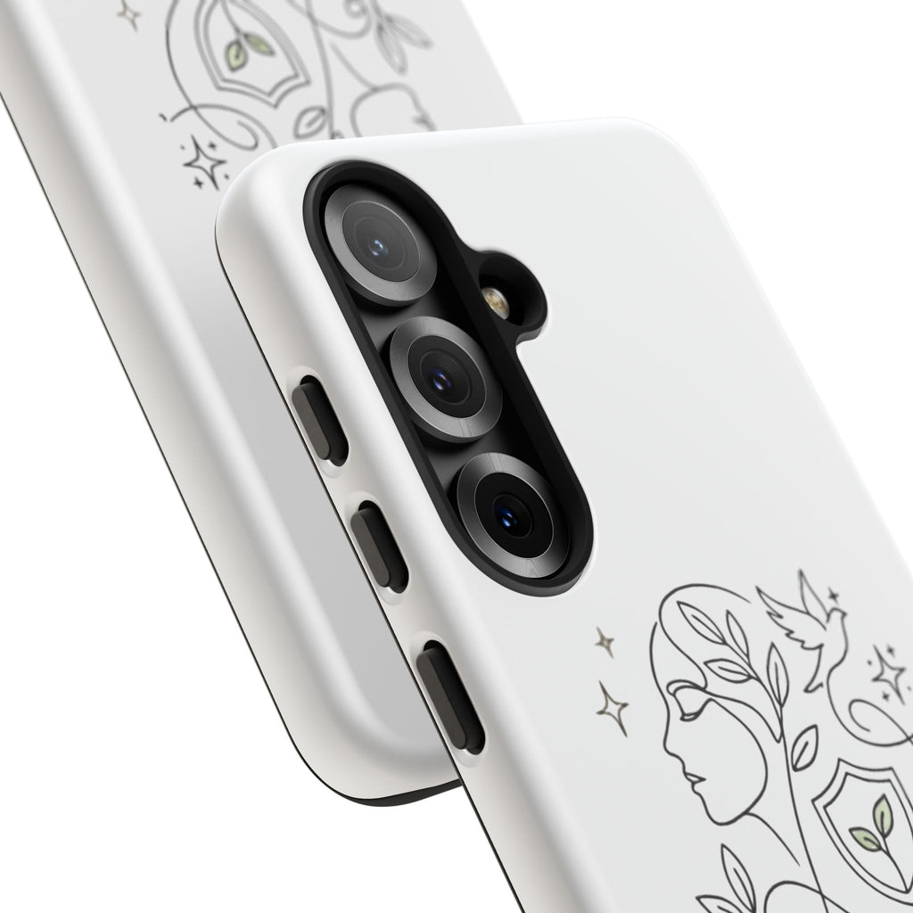 Protect Your Peace Phone Case – Minimalist Wellness iPhone Cover
