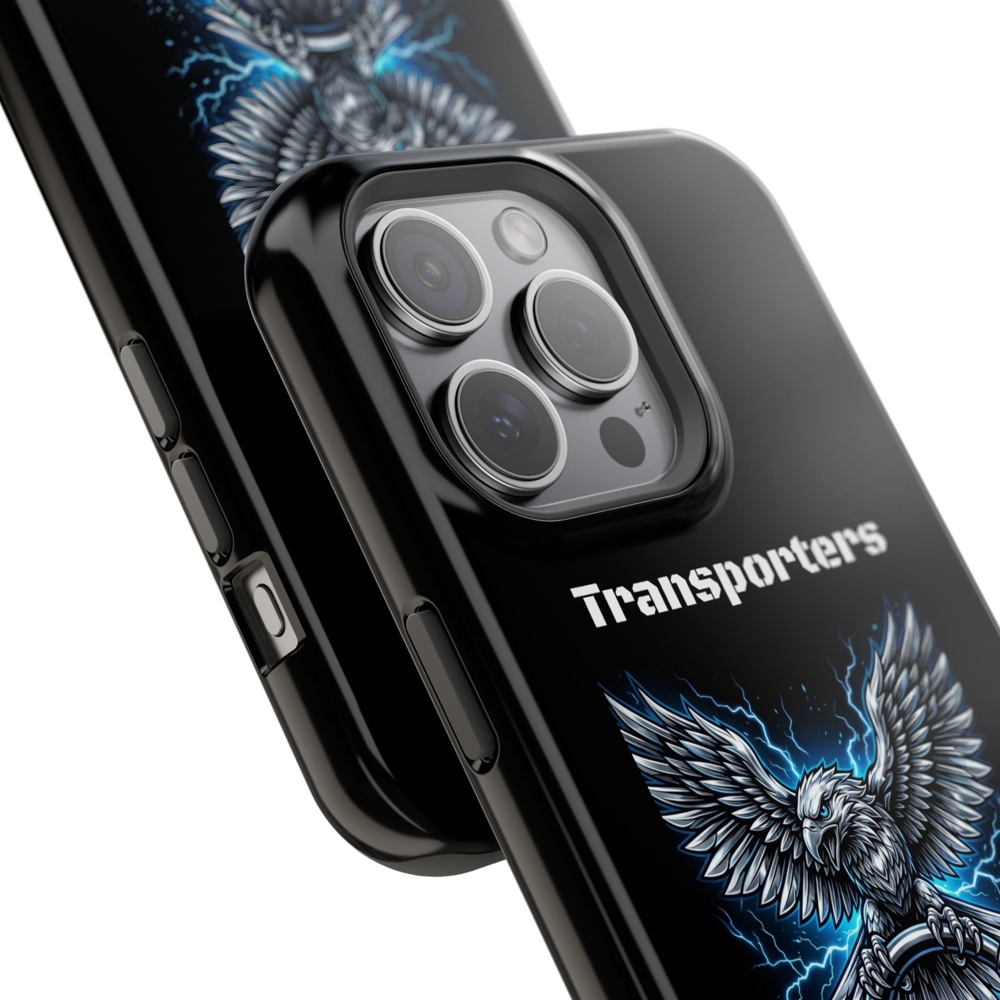 Electric Raven Magnetic Phone Case — Impact‑Resistant Protective Cover