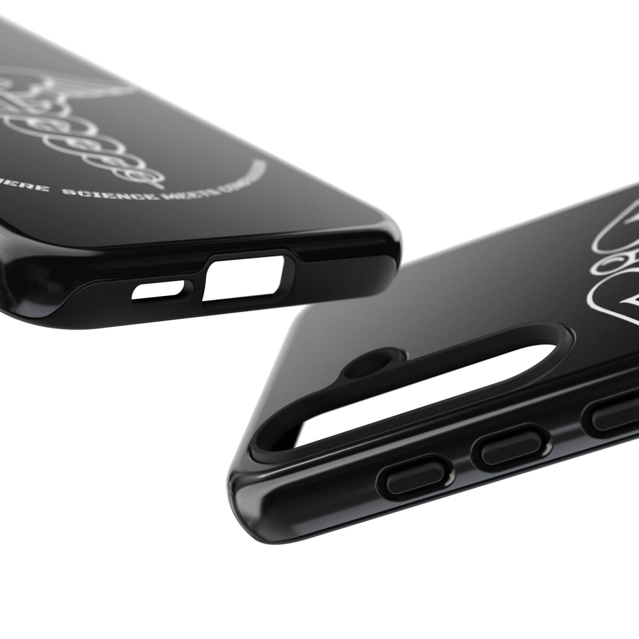Medical Caduceus Phone Case — "Where Science Meets Compassion" Protective iPhone Cover
