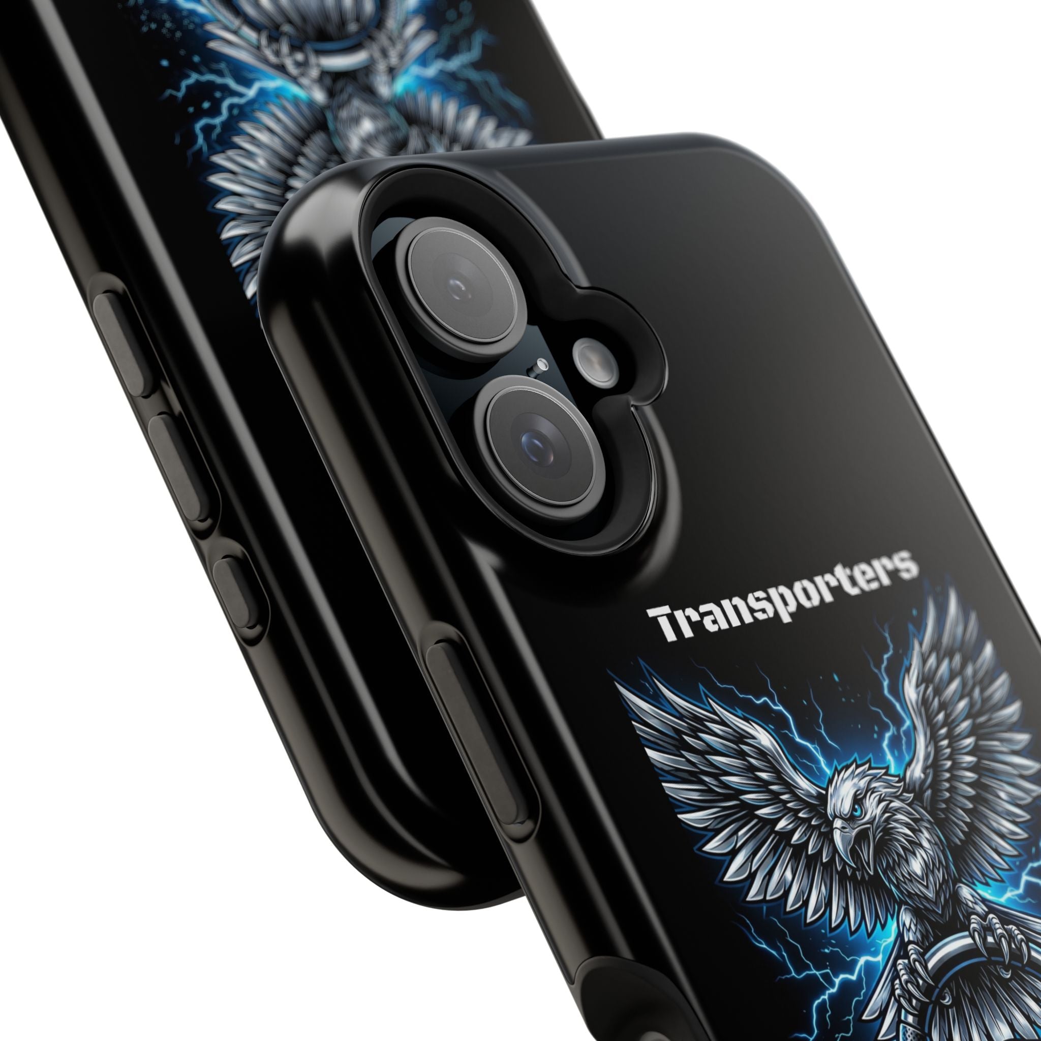 Electric Raven Magnetic Phone Case — Impact‑Resistant Protective Cover