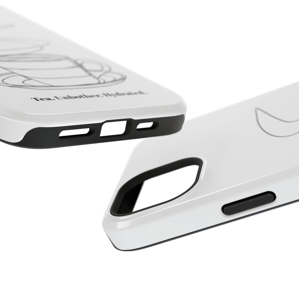Tea Unbothered Hydrated Phone Case — Impact-Resistant