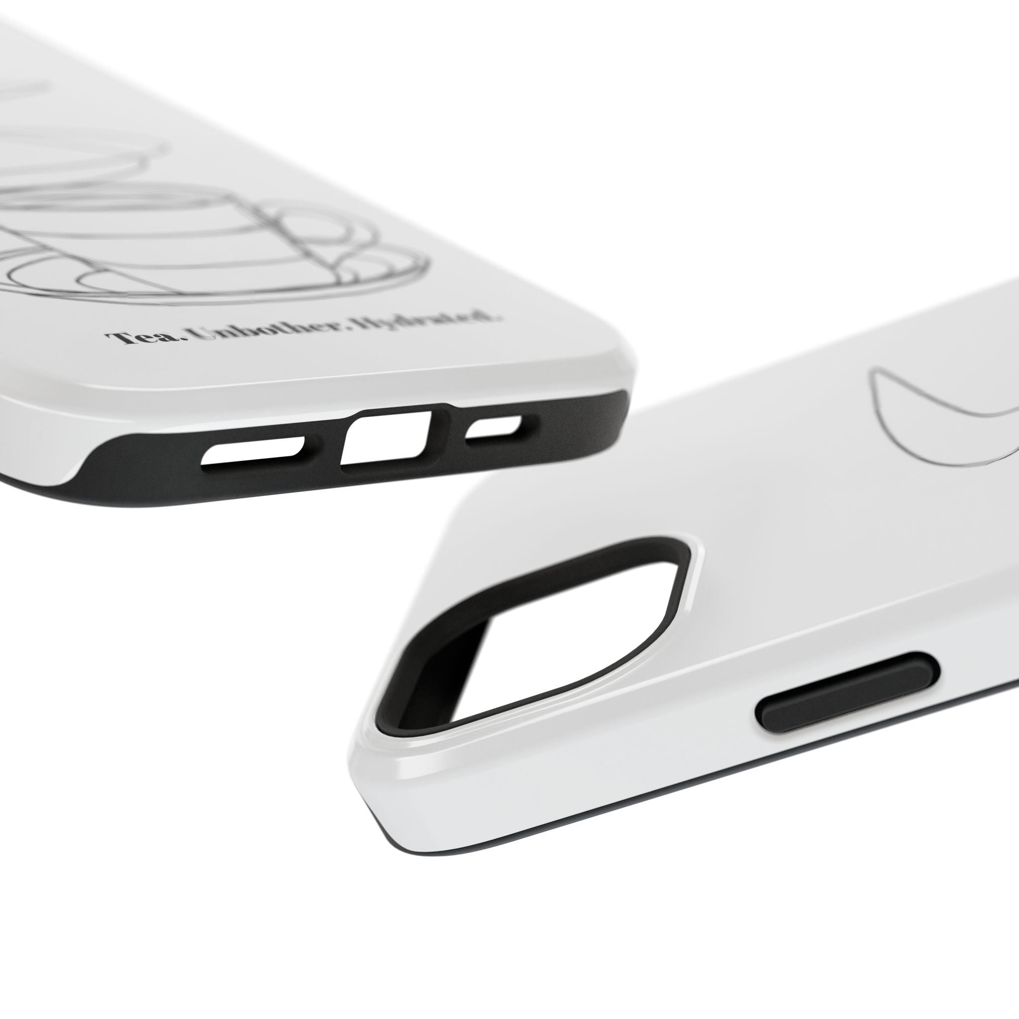 Tea Unbothered Hydrated Phone Case — Impact-Resistant