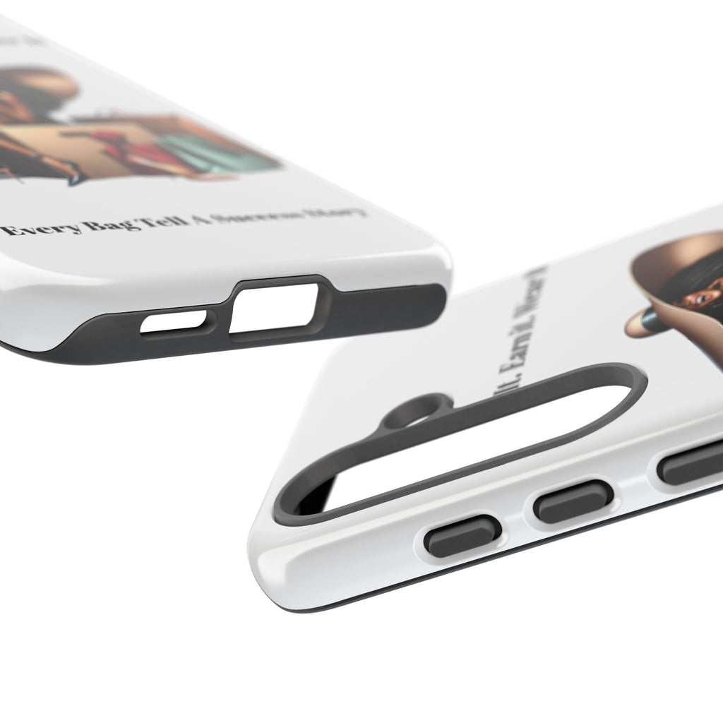 Phone Case - "Manifest It. Earn It. Wear It." Chic Shopper Design