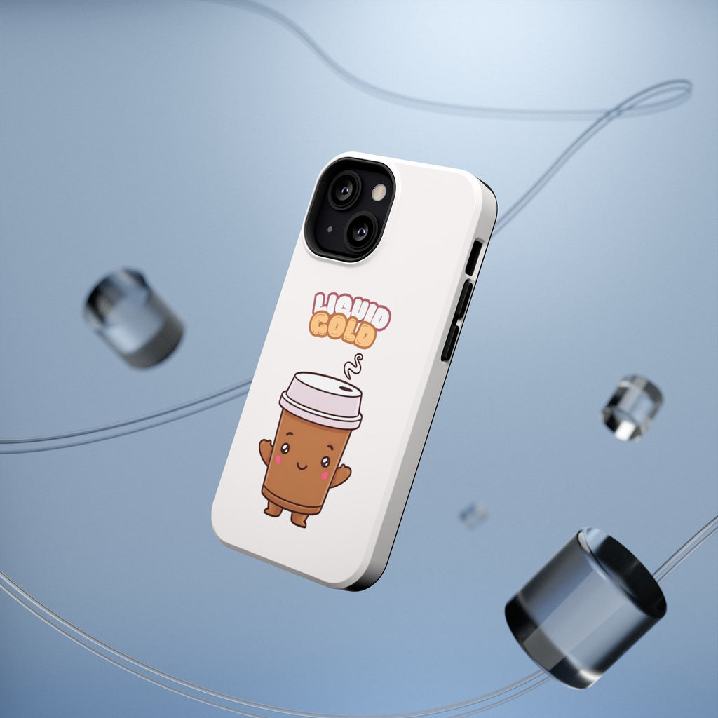 Coffee Cup Phone Case – “Liquid Gold” Cute Kawaii Espresso Impact-Resistant Case