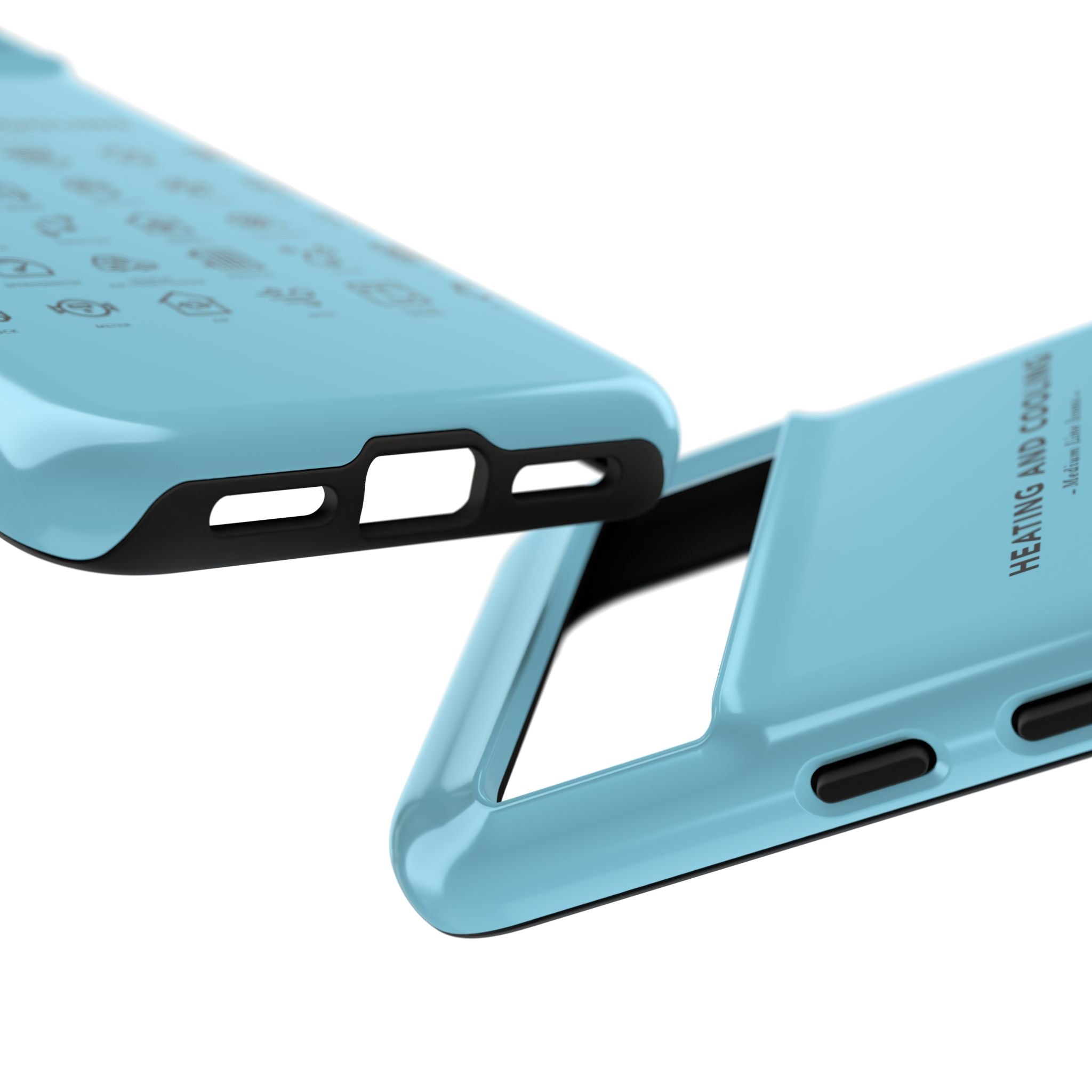 Heating and Cooling Icons Phone Case – HVAC Technician Protective Phone Cover
