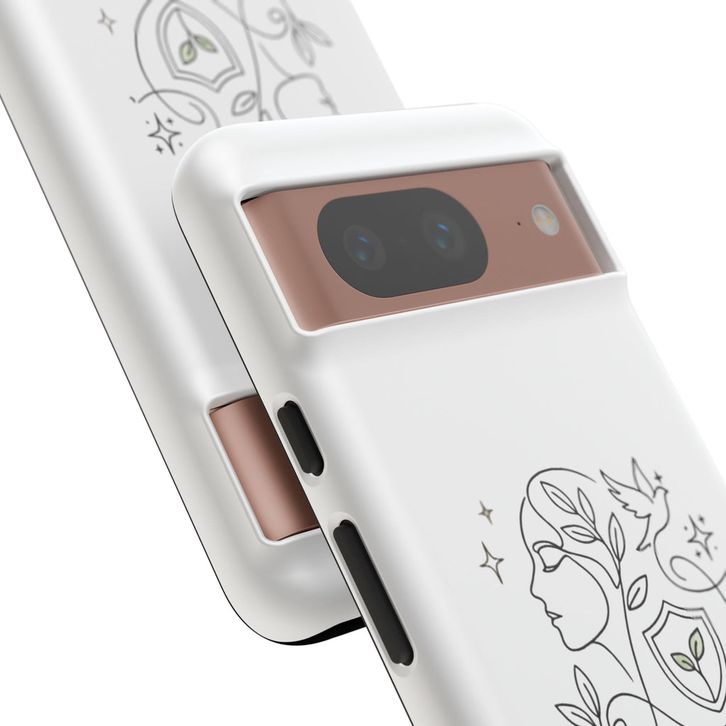 Protect Your Peace Phone Case – Minimalist Wellness iPhone Cover