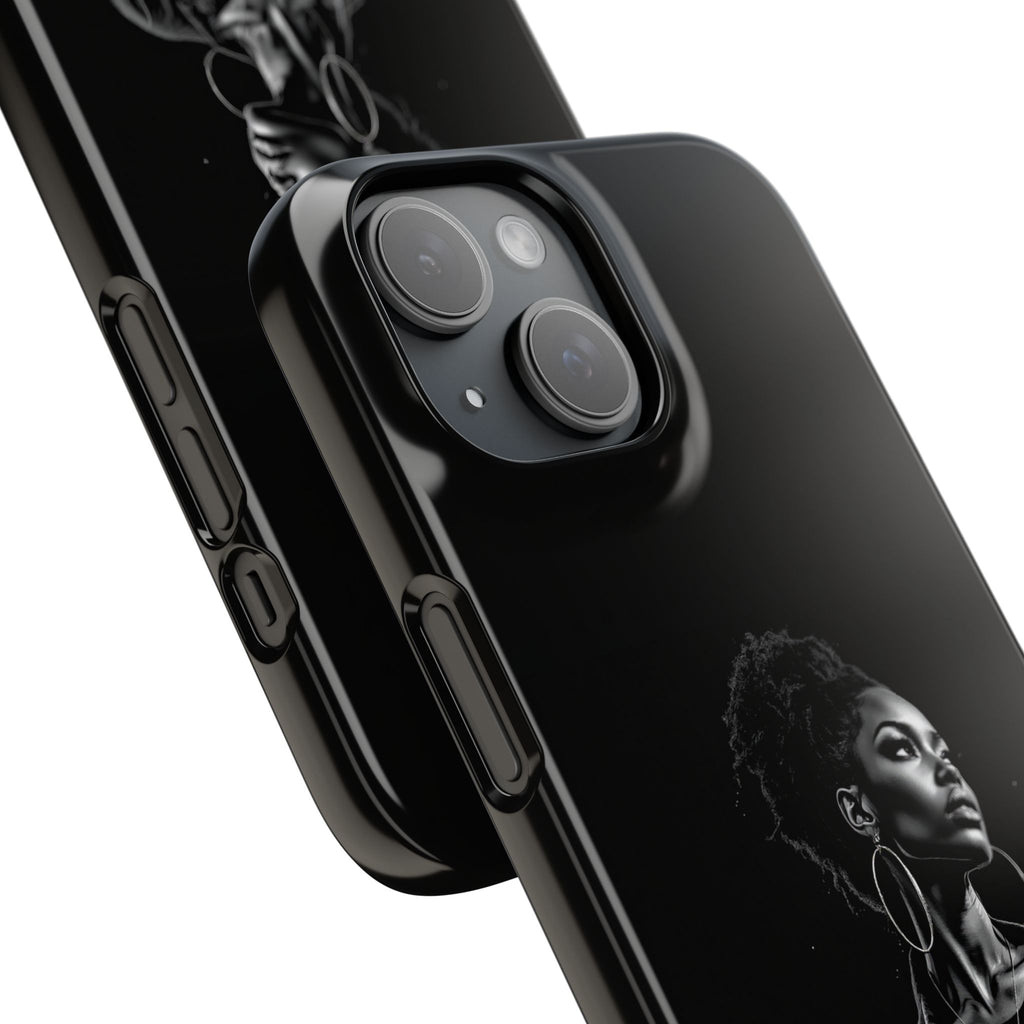 Phone Case — "Long Haul Loyalty" Black Portrait Snap Case