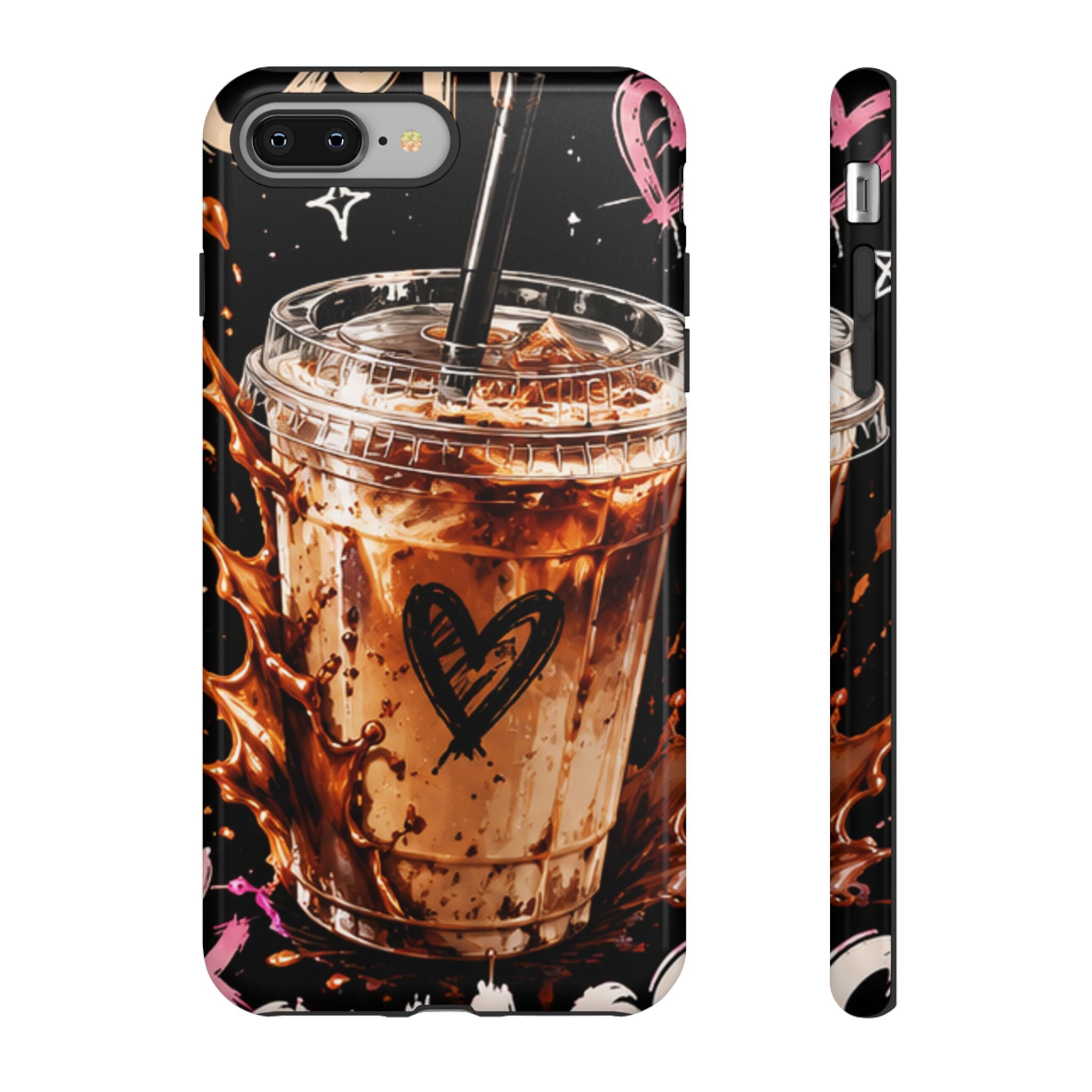 Iced Coffee Phone Case – 'Iced Coffee latte: Stylish Protective Case