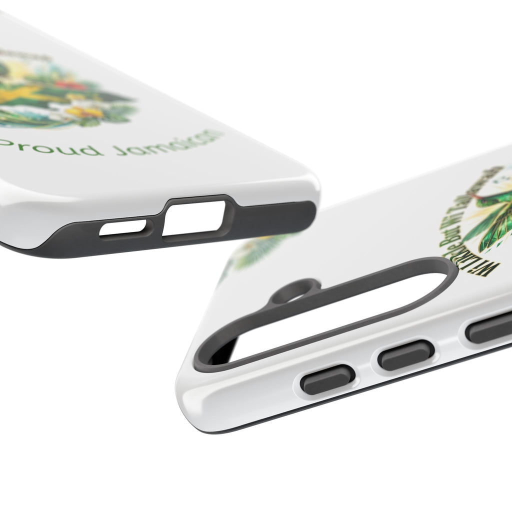 Jamaica Hummingbird Phone Case — “Wi Likkle But Wi Tallawah” Tropical Protective Cover