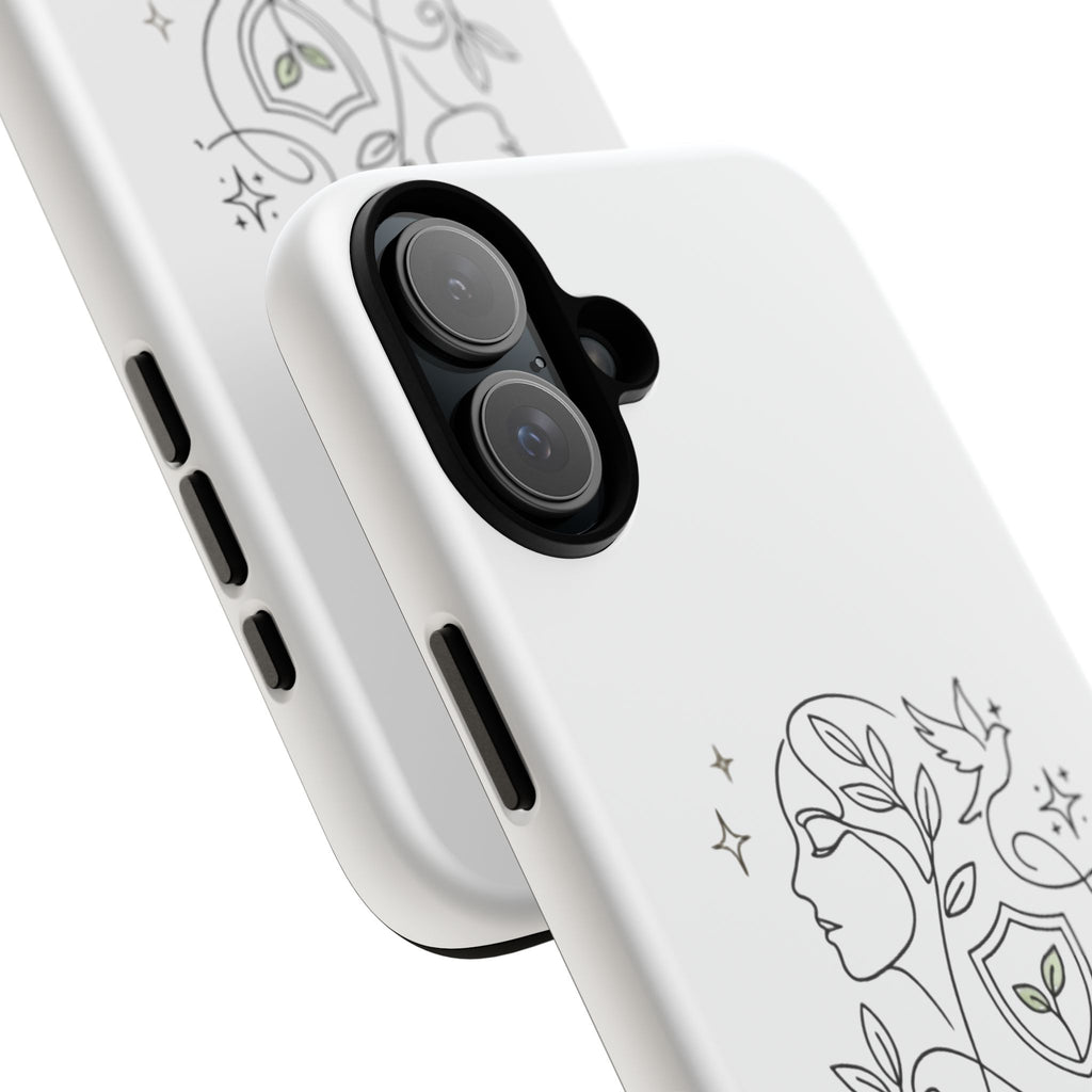 Protect Your Peace Phone Case – Minimalist Wellness iPhone Cover