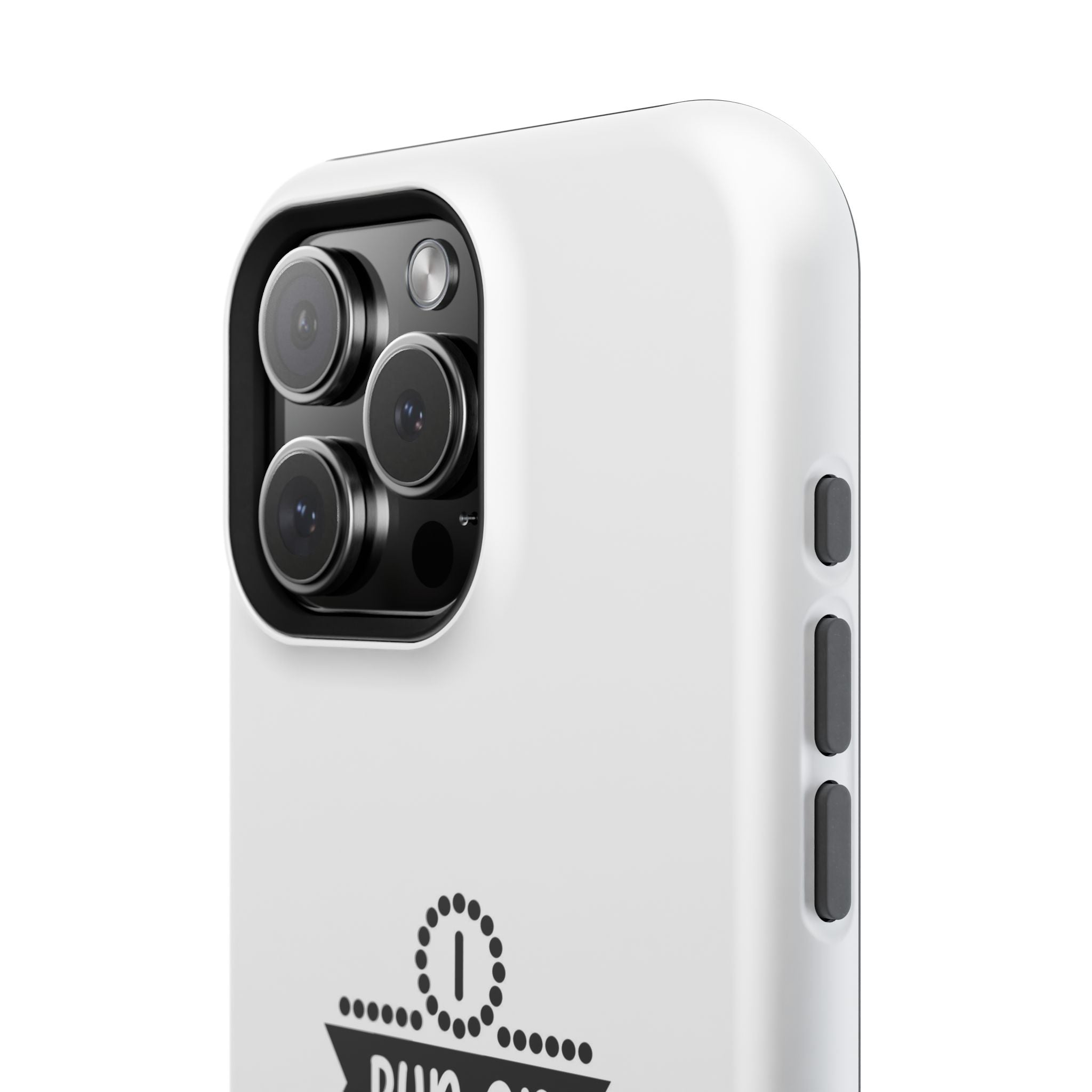 Phone Case — "Run on Coffee and Chaos" Impact-Resistant Protective Cover
