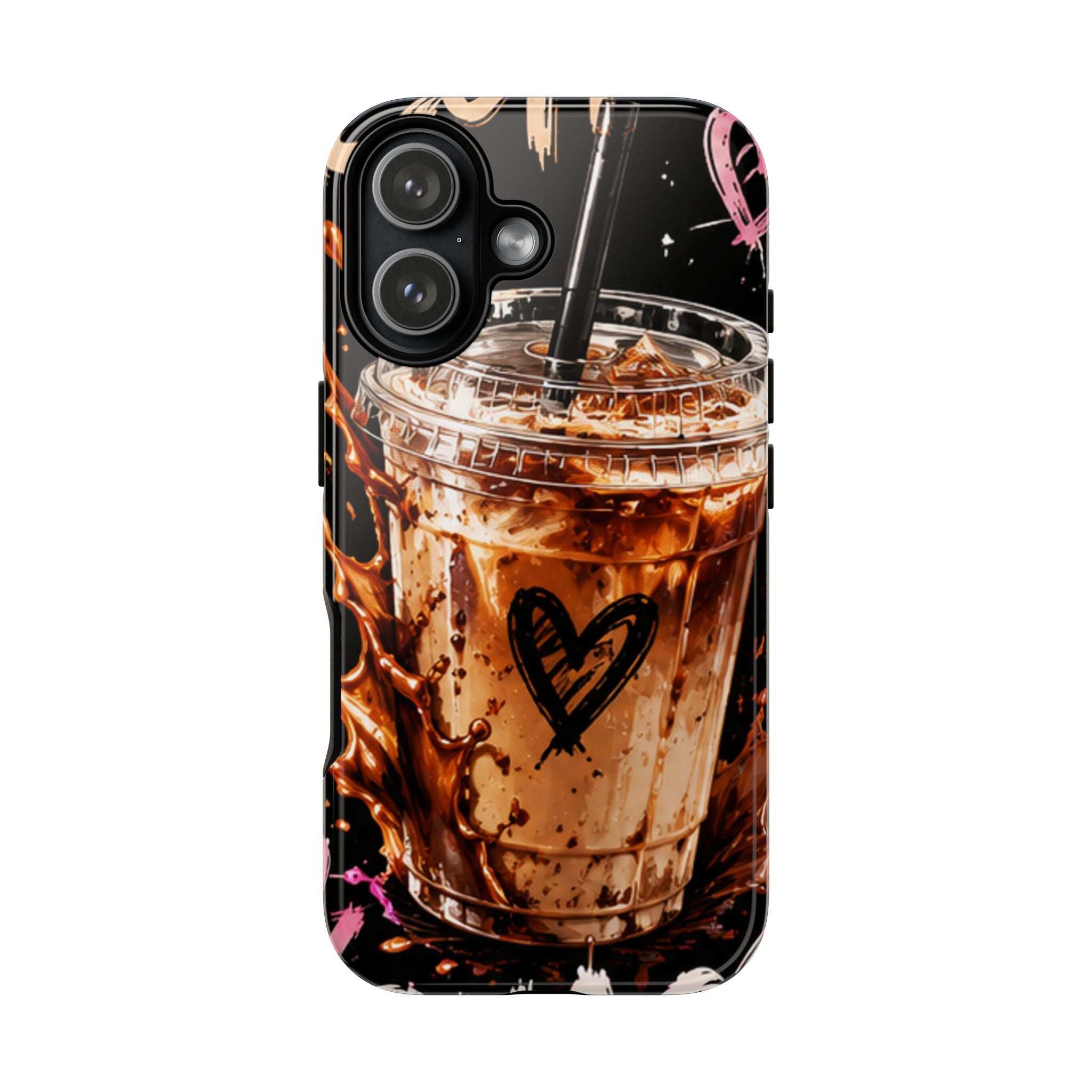 Iced Coffee Phone Case – 'Iced Coffee latte: Stylish Protective Case