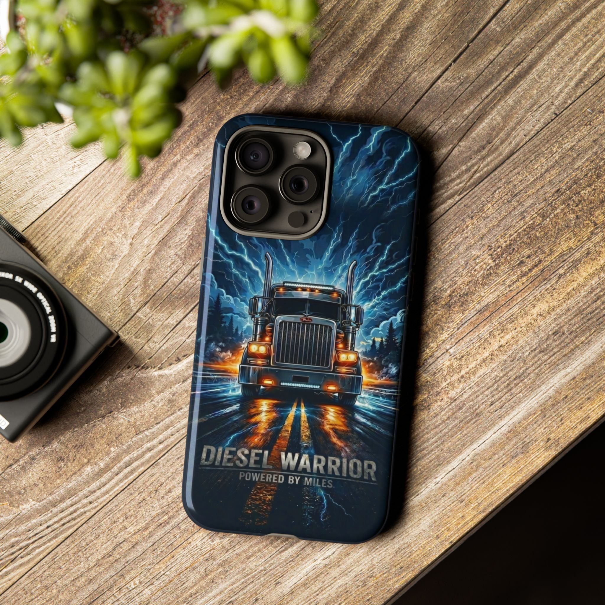 Diesel Warrior Truck Phone Case — Heavy-Duty Trucker iPhone Cover