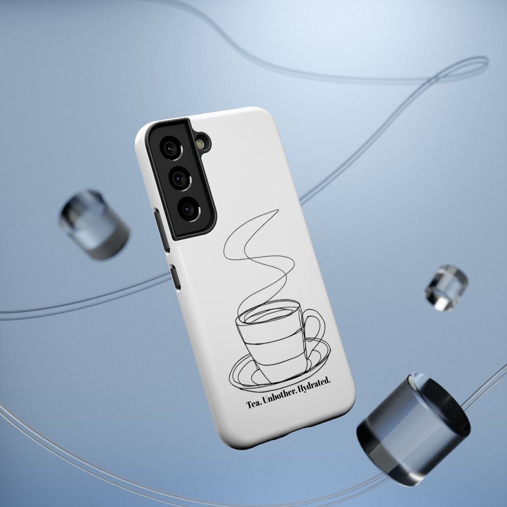 Tea Unbothered Hydrated Phone Case — Impact-Resistant