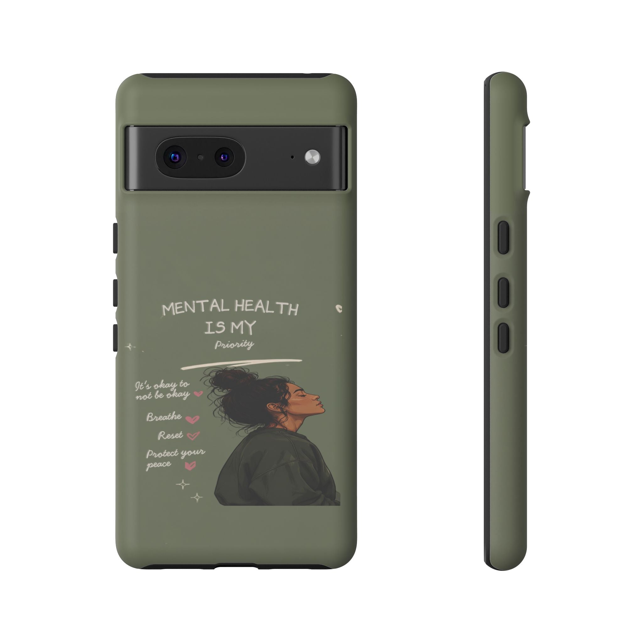 Mental Health Is My Priority Phone Case — Inspirational Protective iPhone Cover